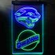 Jacksonville Jaguars Blue Moon Neon-Like LED Sign