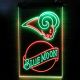 St. Louis Rams Blue Moon Neon-Like LED Sign - Legacy Edition