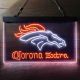 Denver Broncos Corona Extra Neon-Like LED Sign