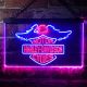 Harley Davidson Eagle Neon-Like LED Sign