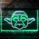 Star Wars Yoda Face Neon-Like LED Sign