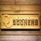 Oklahoma Sooners Wood Sign