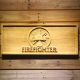 Fire Fighter Wood Sign