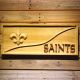 New Orleans Saints Split Wood Sign