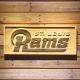 St Louis Rams 2000-2015 Text Wood Sign - Legacy Edition