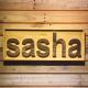 Sasha Wood Sign