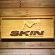 Skin Industries Woman's Silhouette Wood Sign