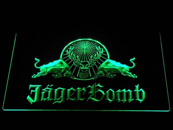 Jagermeister JagerBomb LED Neon Sign