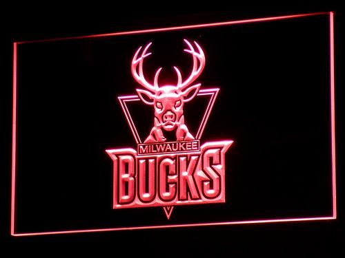 Milwaukee Bucks LED Neon Sign - Legacy Edition | FanSignsTime