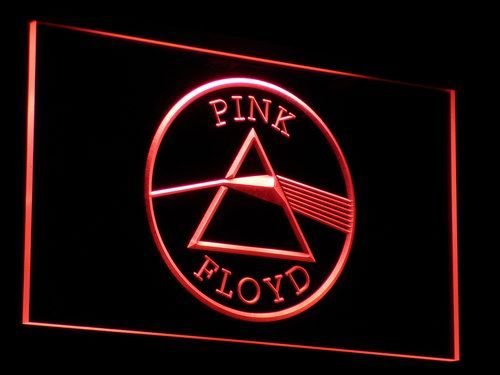 Pink Floyd Dark Side of the Moon Circle LED Neon Sign | FanSignsTime