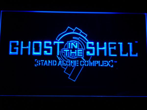 Ghost In The Shell Stand Alone Complex LED Neon Sign | FanSignsTime