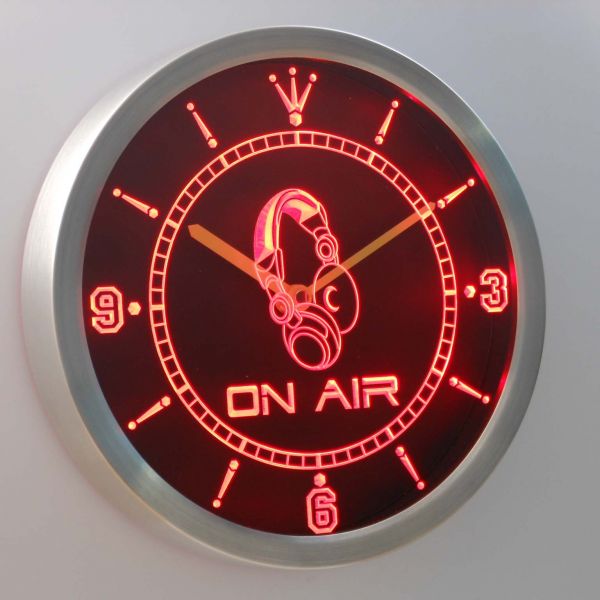 On Air LED Neon Wall Clock | FanSignsTime