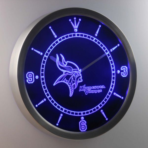 minnesota vikings clock