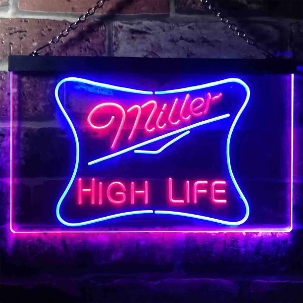 Miller High Life 3 Neon-Like LED Sign | FanSignsTime