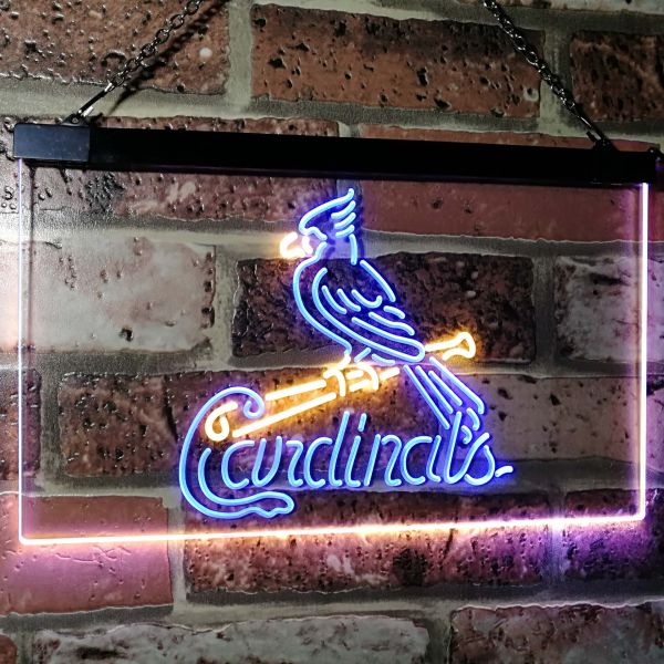 St Louis Cardinals Logo 1 LED Desk Light