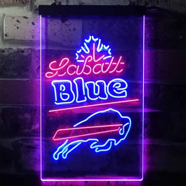 Buffalo Bills LaBatt Blue Neon-Like LED Sign