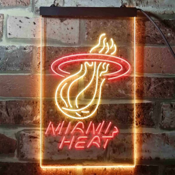 Miami Heat Sign A117 - TinWorld Sports Signs