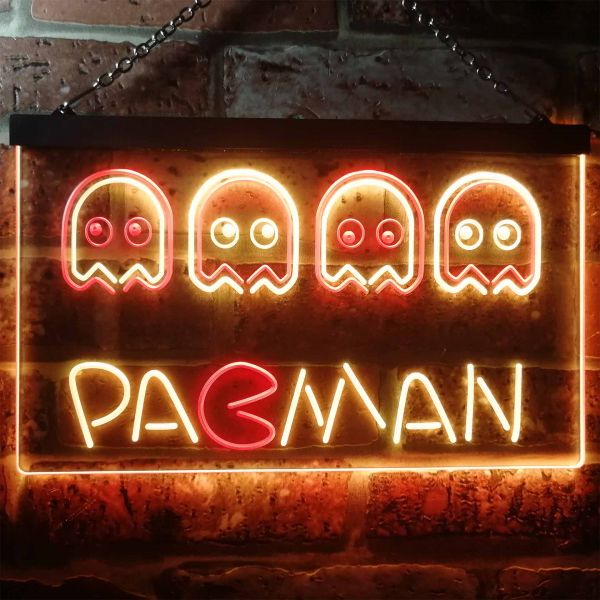 pacman light up marquee