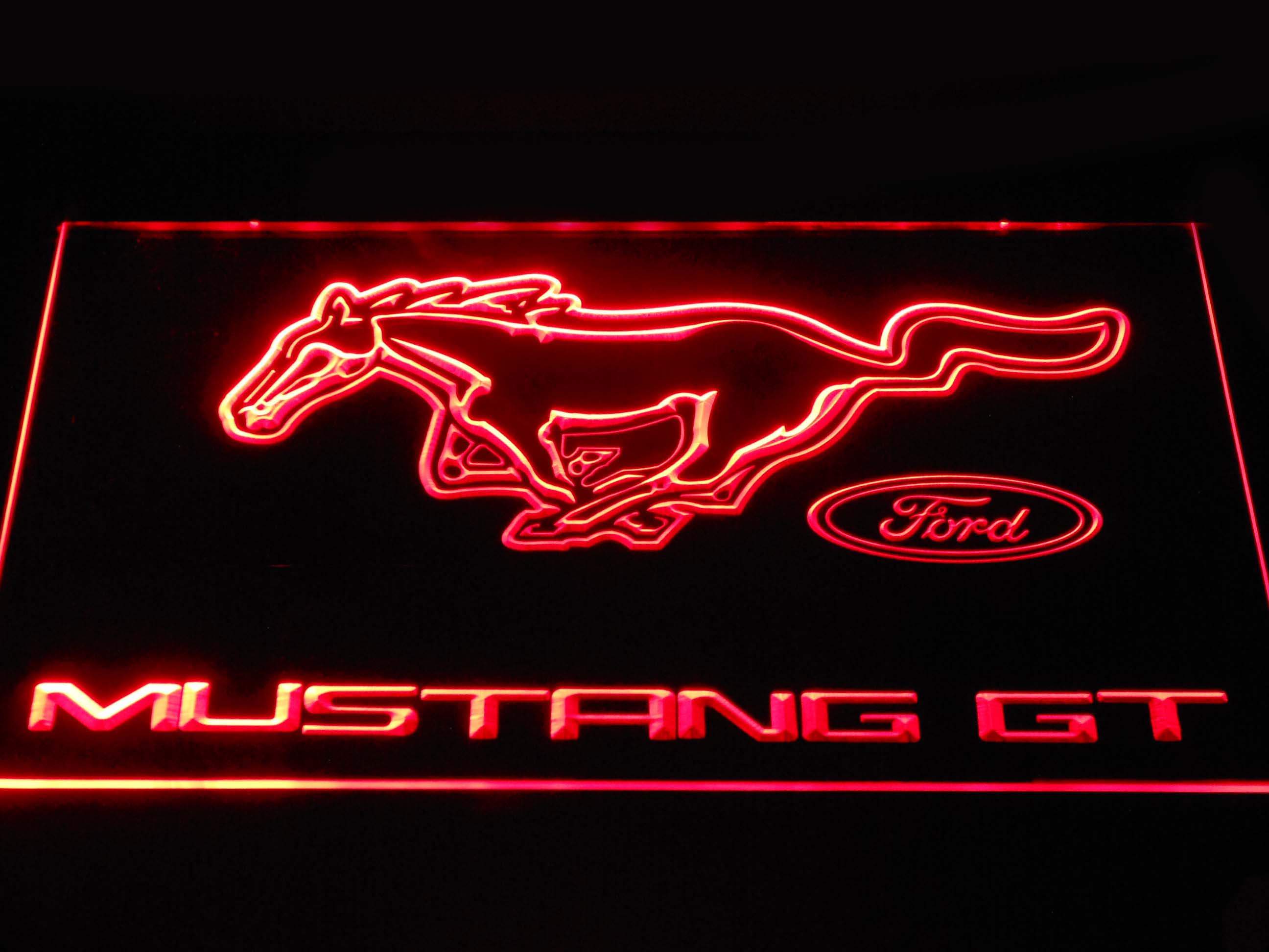 Ford Mustang GT LED Neon Sign | FanSignsTime