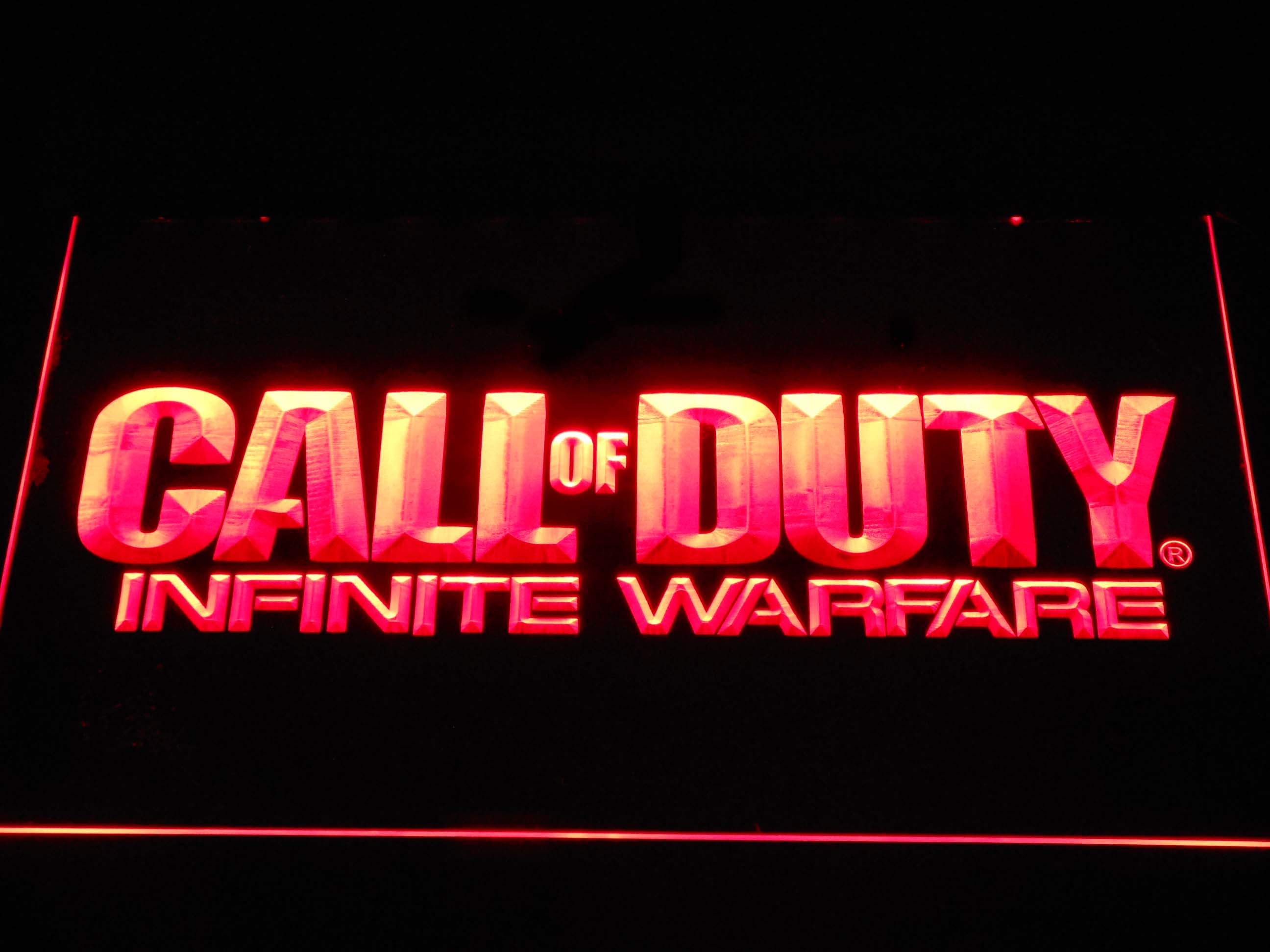 Call of Duty Infinite Warfare LED Neon Sign FanSignsTime