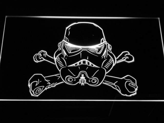 Stormtrooper neon light new arrivals