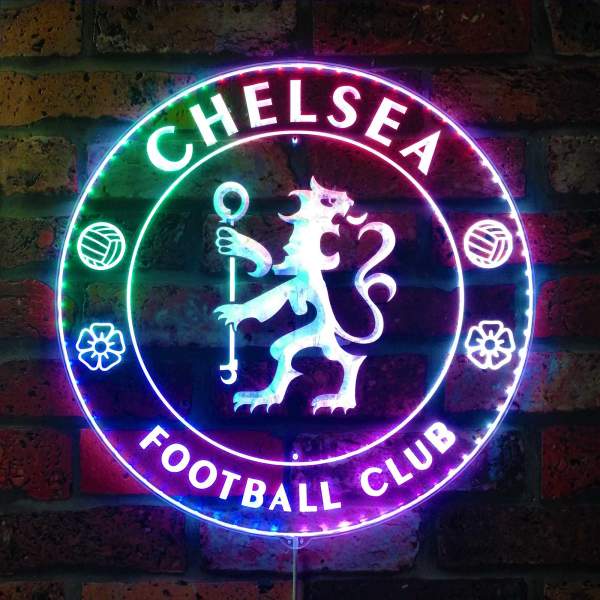 Chelsea F.C. Logo RGB LED Sign | FanSignsTime