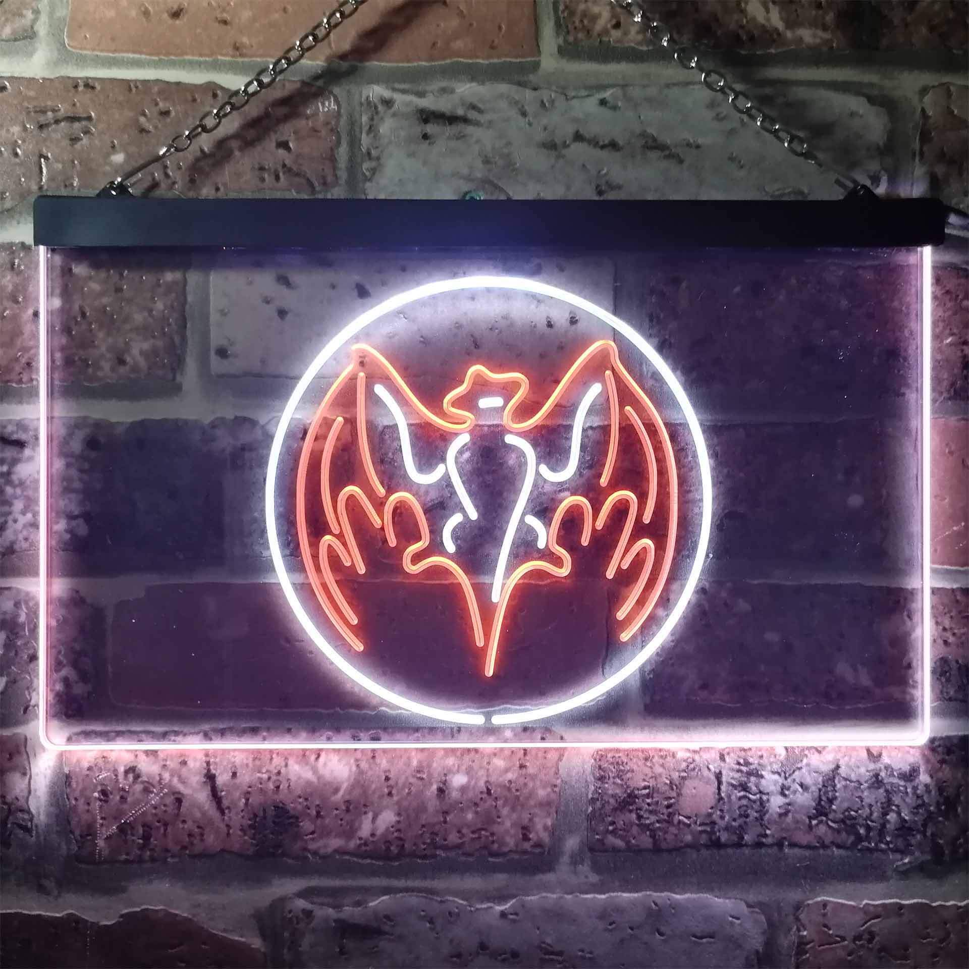 Bacardí LEDライト バットロゴ　非売品 Bacardi Bat Logo Neon-Like LED Sign | FanSignsTime