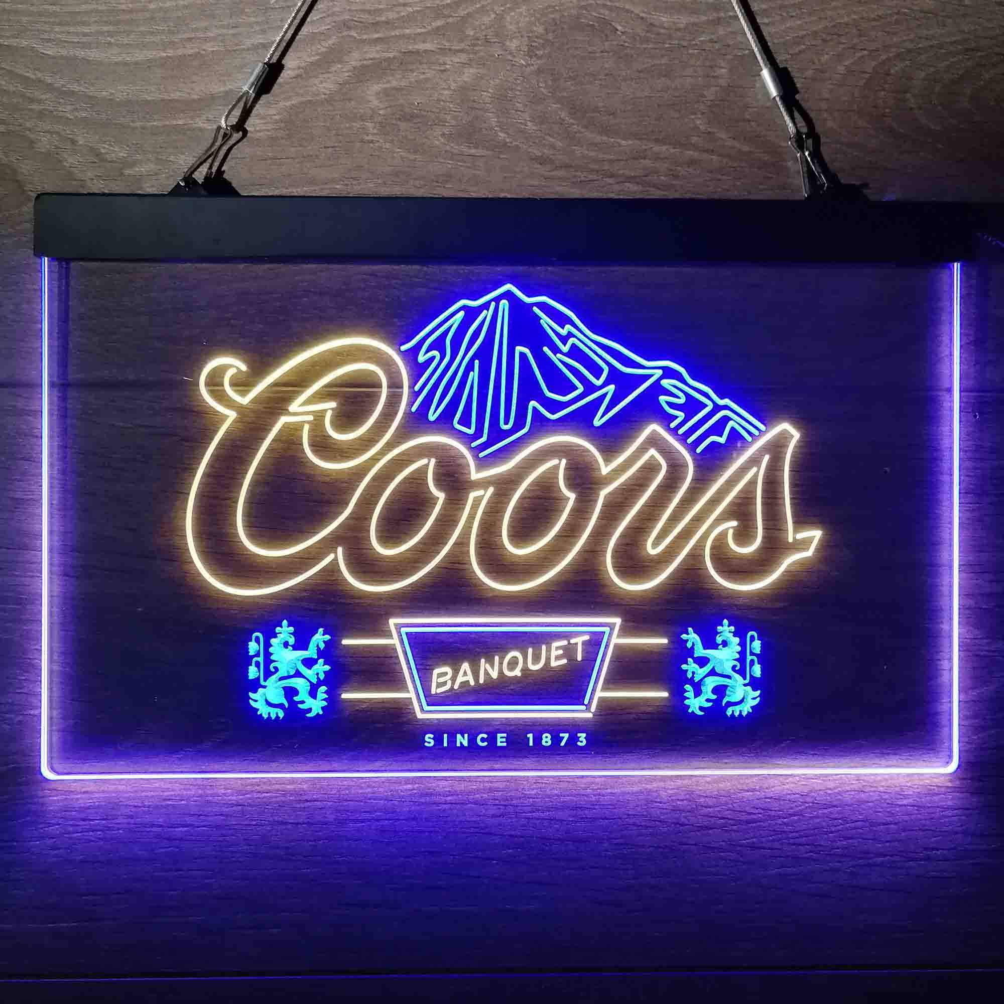 coors banquet light up sign