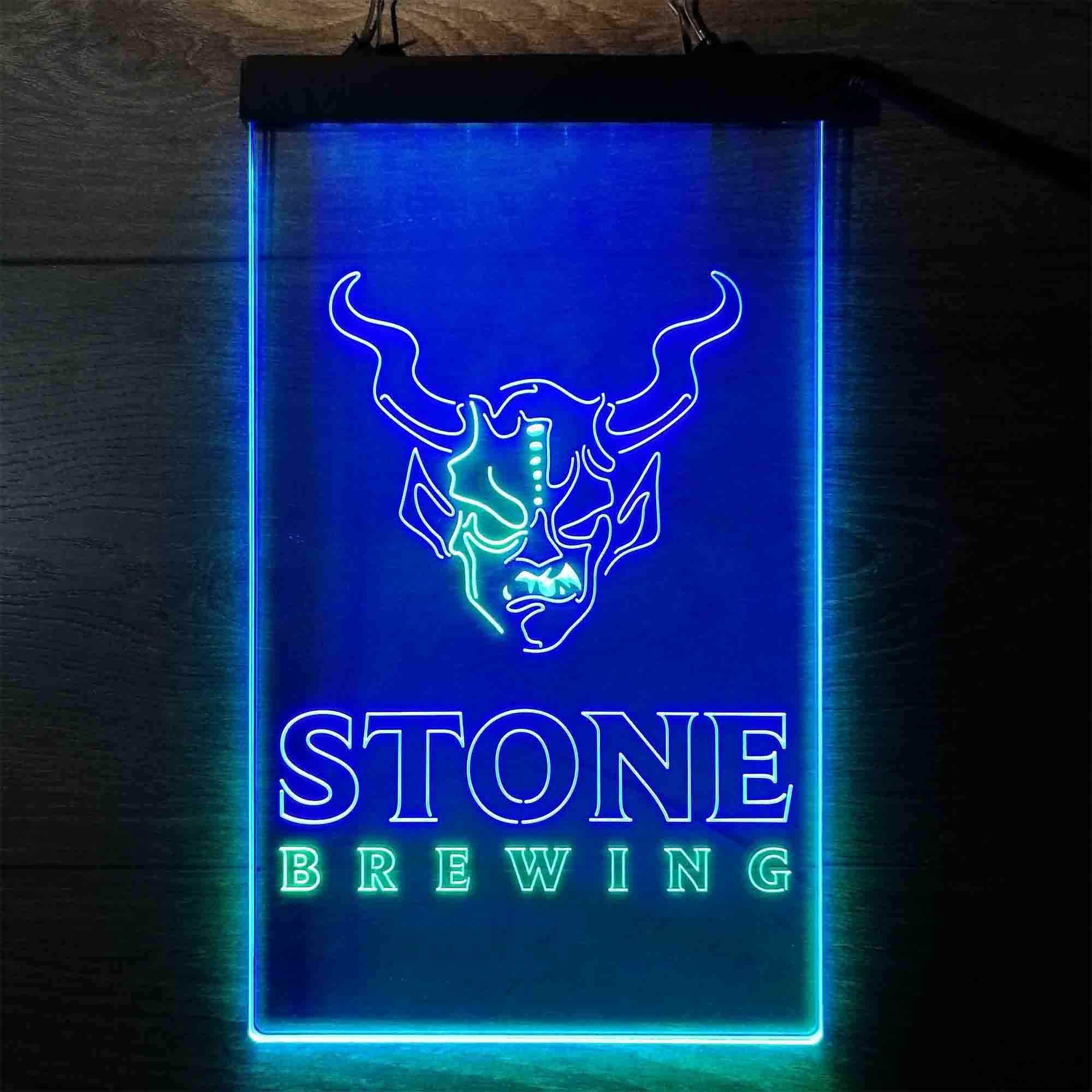 stone brewing led sign