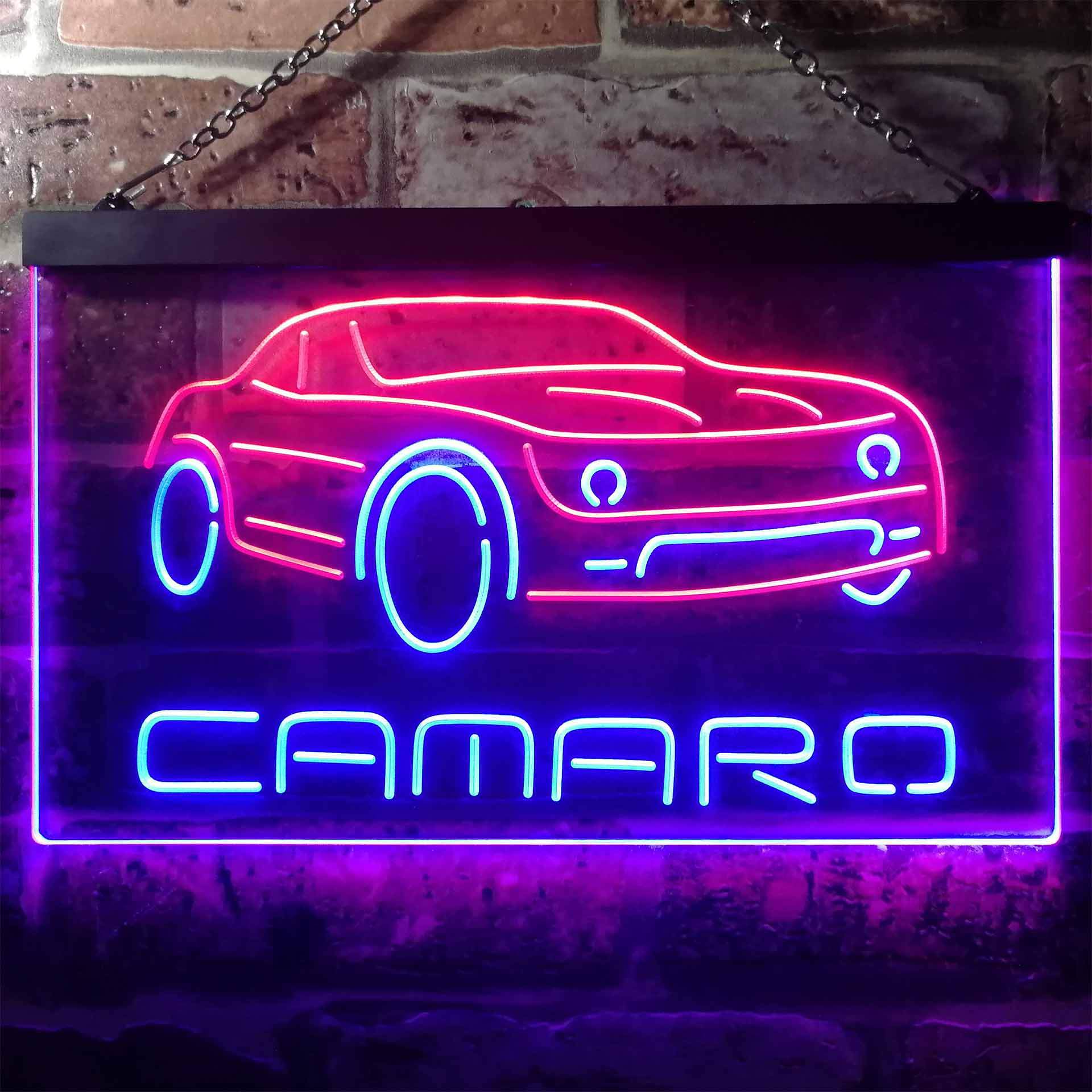 camaro neon lights