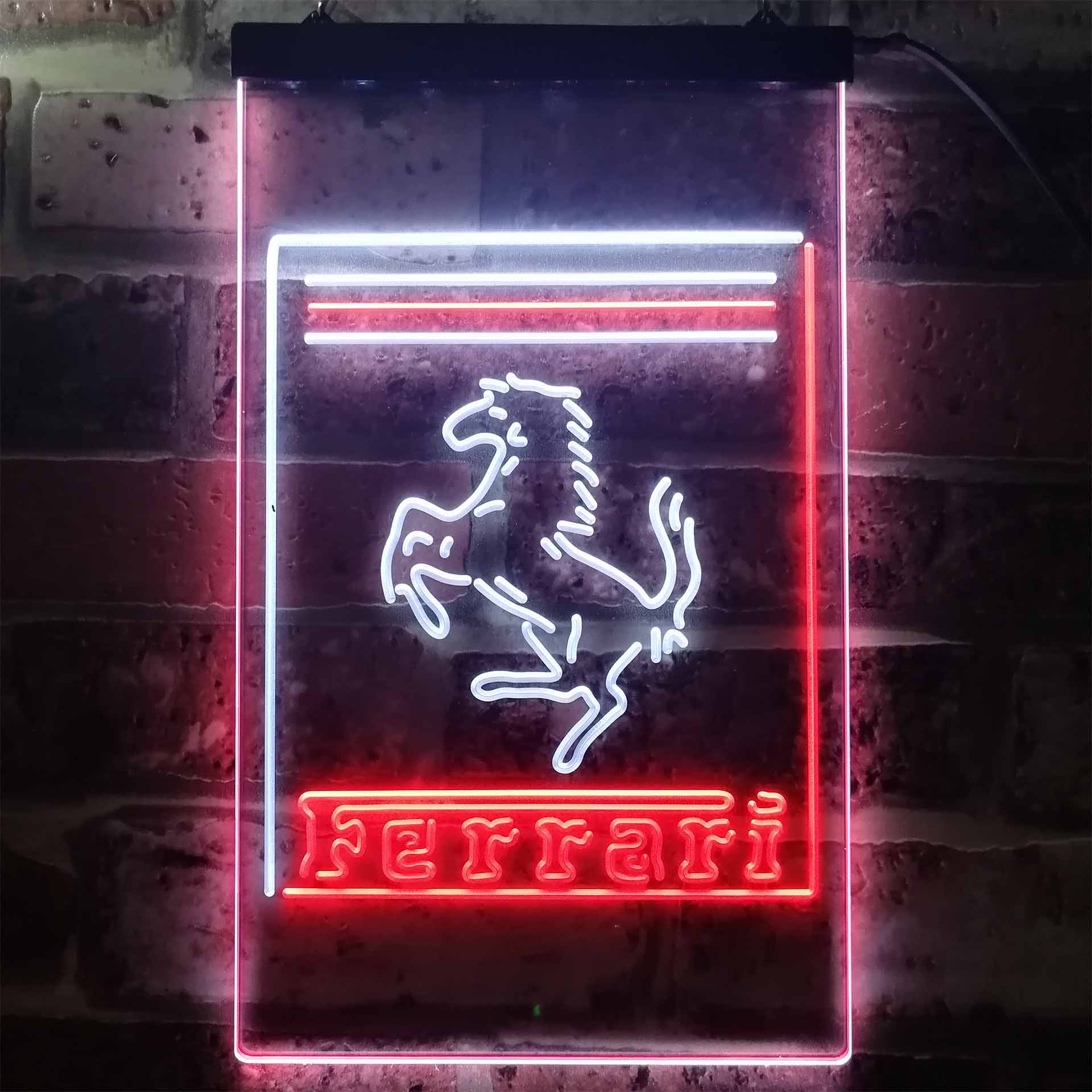 【非売品】Ferrari  フェラーリ  LEDライト　電飾看板　ネオンサイン