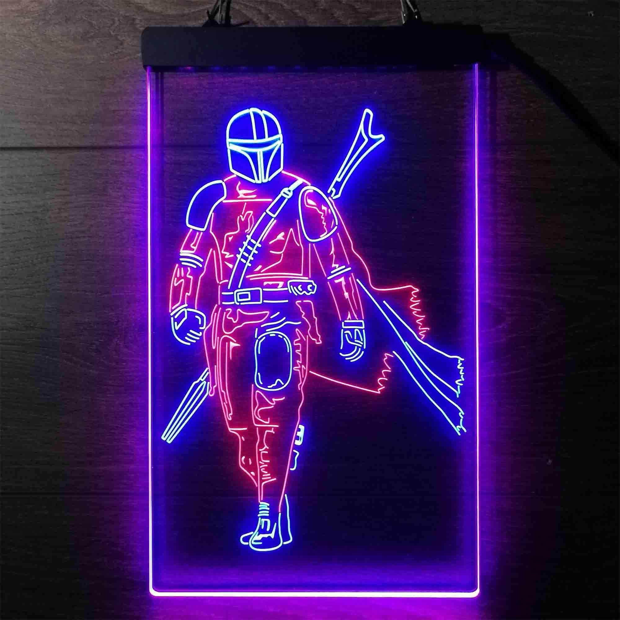 Mandalorian neon sign hotsell