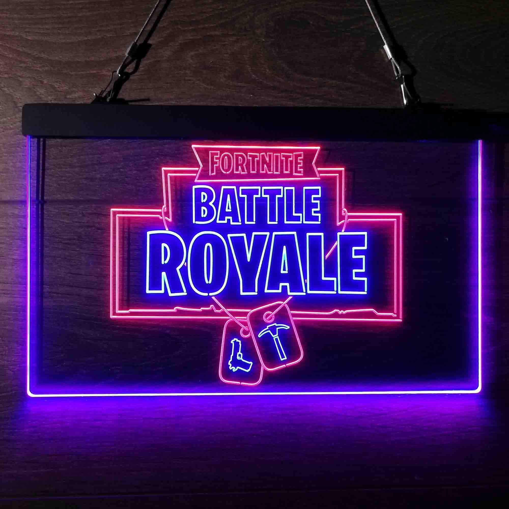 Battle Royale Fortnite Neon-Like LED Sign | FanSignsTime