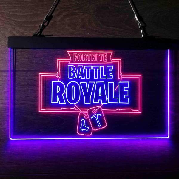 Battle Royale Fortnite Neon-Like LED Sign | FanSignsTime