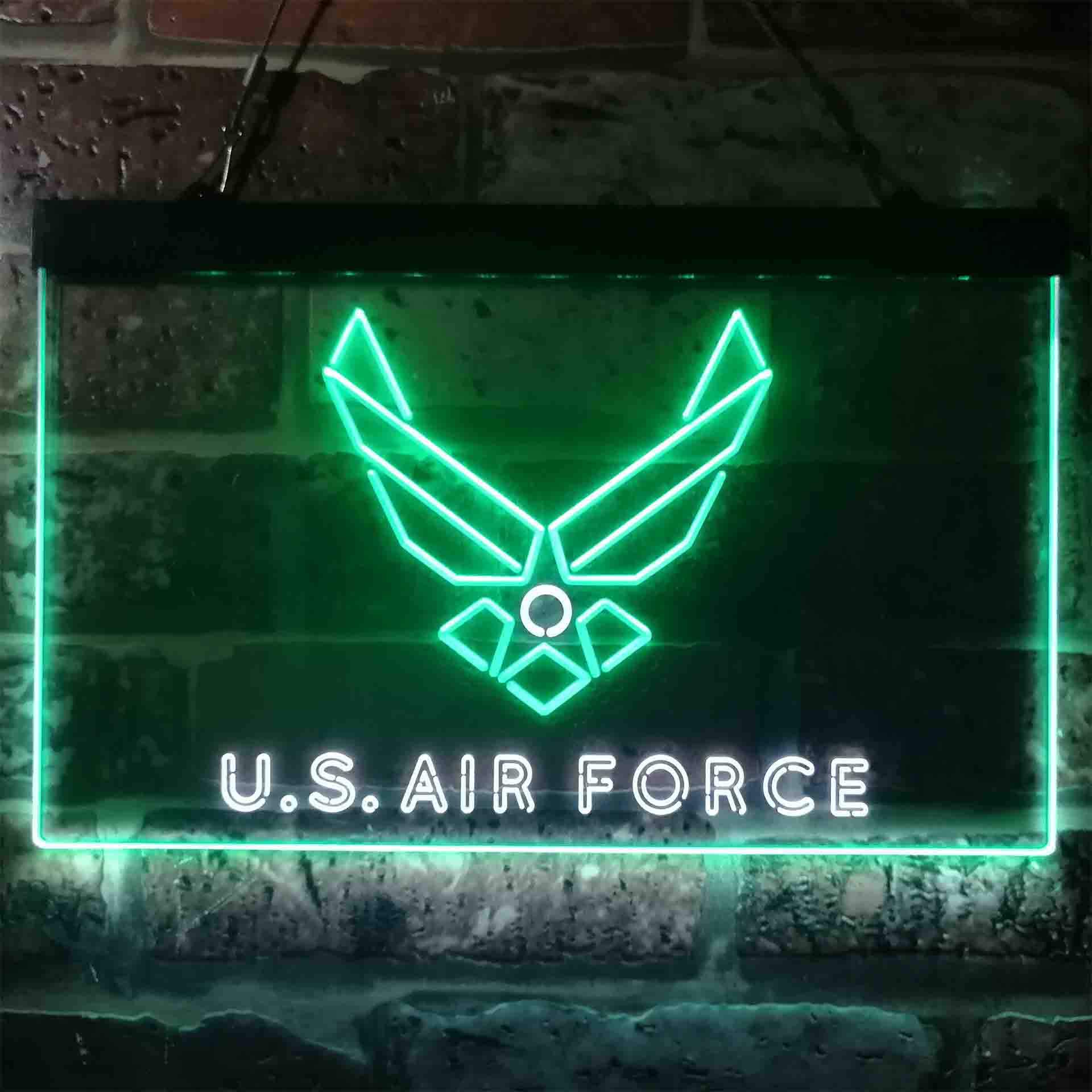 air force neon sign